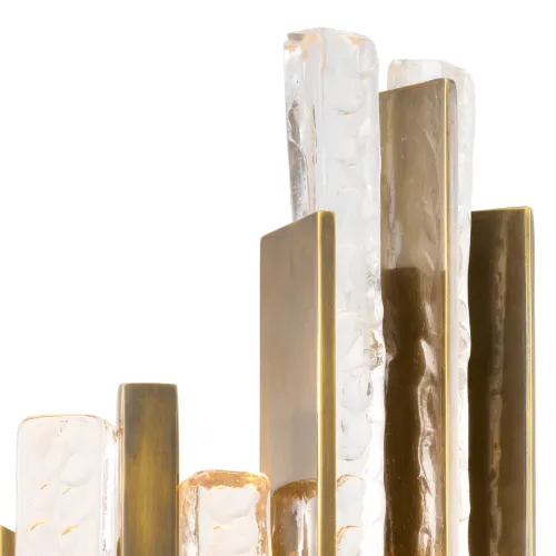   Royal Wall Lamp Vintage Brass & Handmade Glass Elegance | Wall Lamps Collections
