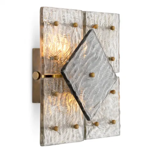   Premium Wall Lamp Vintage Brass & Handmade Glass Elegance | Wall Lamps Collections