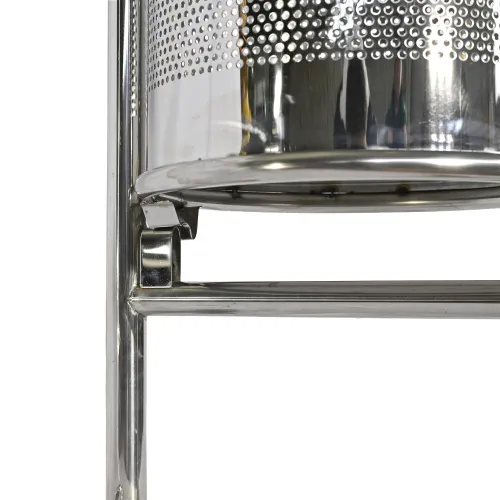  Novara Outdoor Bin – 60L Stainless Steel Urban Edition | Luxury Outdoor Accessories Collections