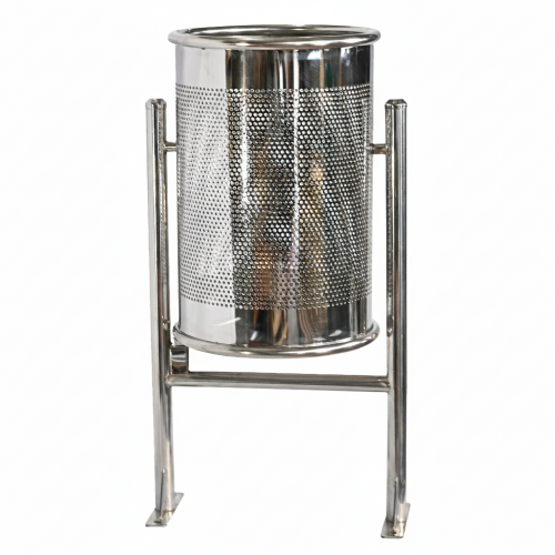   Novara Outdoor Bin – 60L Stainless Steel Urban Edition | Luxury Outdoor Accessories Collections