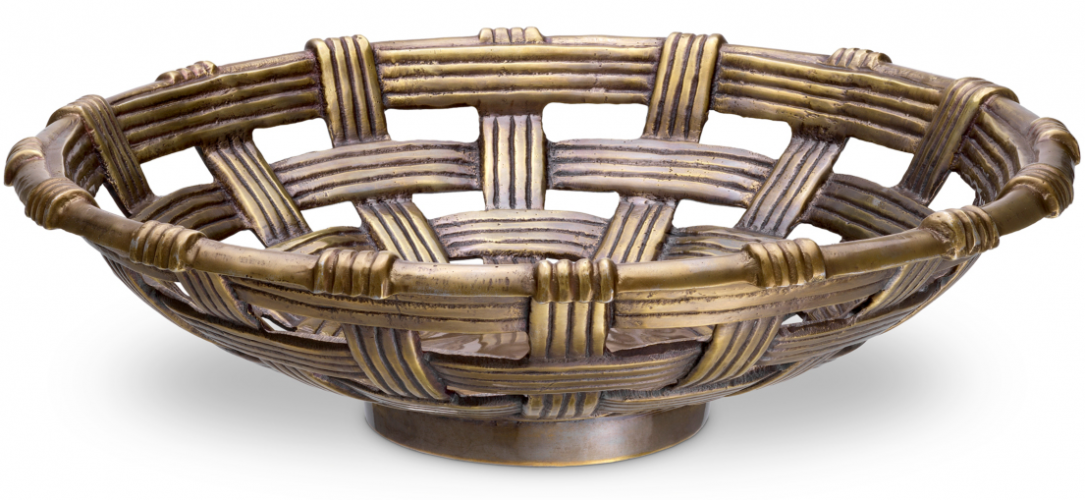 Premium Decorative Bowl – Timeless Brass Elegance