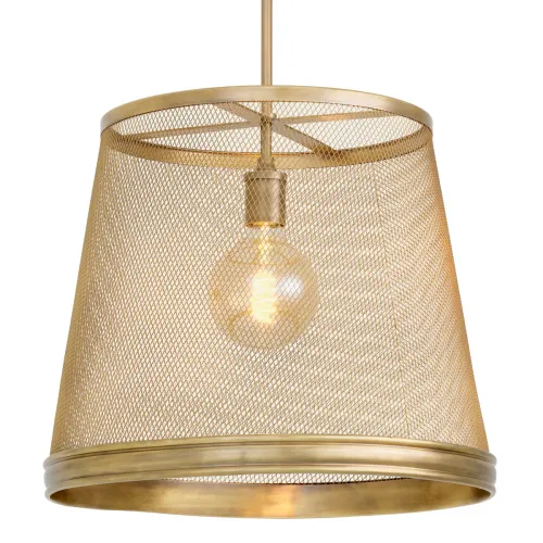 Luxury Hanging Light – Vintage Brass Finish