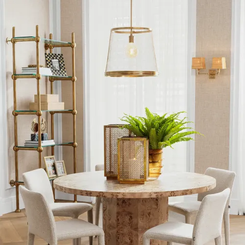Luxus Hängelampe - Ausführung in Vintage-Messing von Luxury Group International
