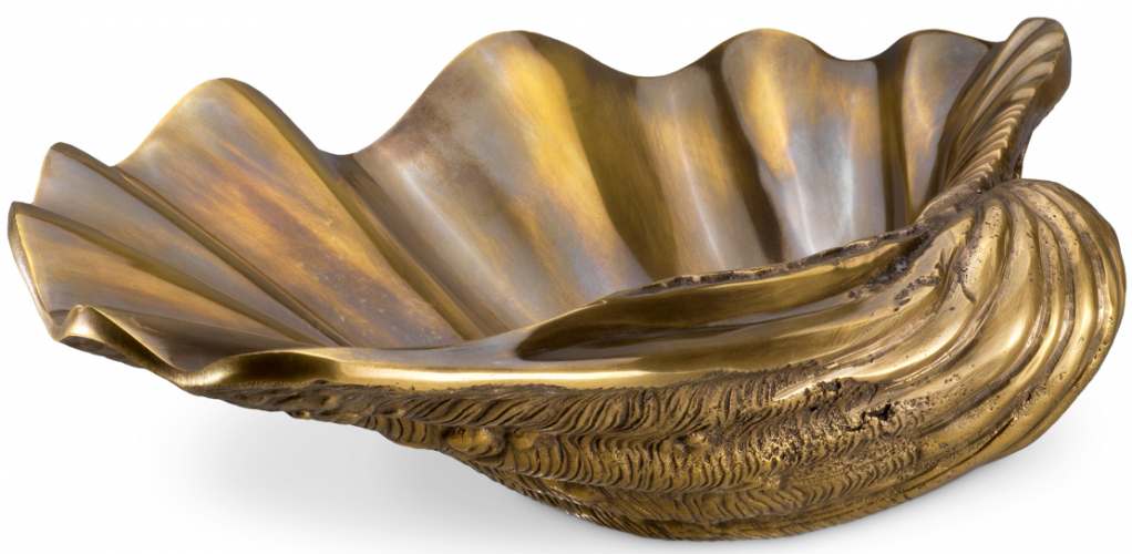 Royale Ozean Essenz Schale - Messing Meisterwerk von Luxury Group International