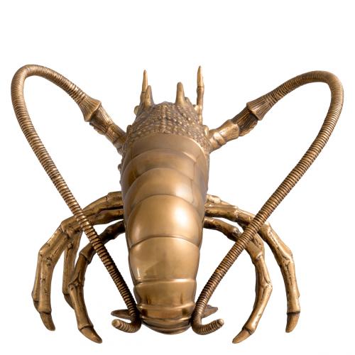 Loberto Brass Sculpture – Vintage Brass Finish by Luxury Group International