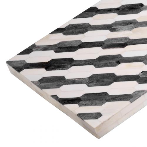 Rovano Grey & Cream Decorative Box – Small by Luxury Group International