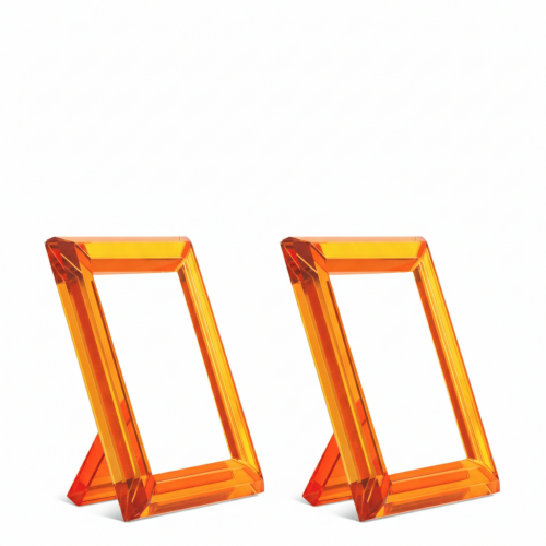 Moderner Fotorahmen aus Kristallglas Duo - Serie Theory S von Luxury Group International