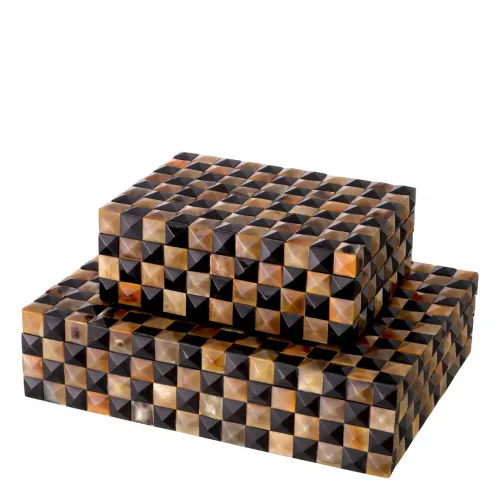 Exclusive Magician L Horn Accessory Box by Luxury Group International