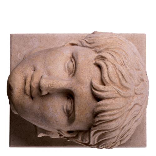 Augustanische Sandsteinbüste - Römischer Kaiser Skulptur Kunst von Luxury Group International