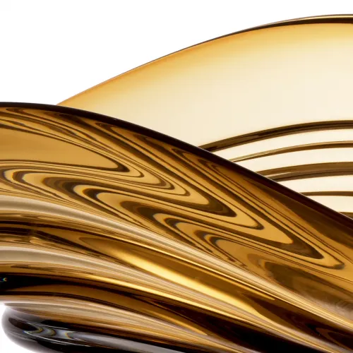 Grand Luxe Glass Bowl – Designer Handcrafted Centerpiece by Luxury Group International