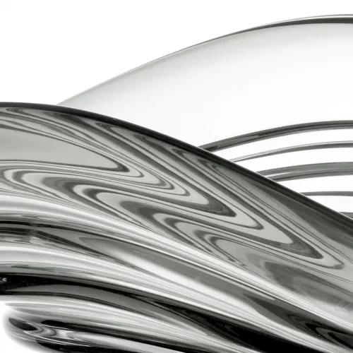 Grand Luxe Glass Bowl – Designer Handcrafted Centerpiece by Luxury Group International
