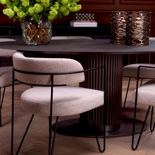 Marquis Dining Chair – Elegant Modern Dining Seating by Luxury Group International