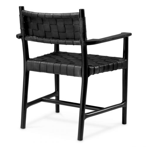 Imperial Woven Leather Armchair – Luxury Dining by Luxury Group International