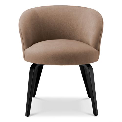 Aveline Dining Chair – Elegant Beige Upholstery Design by Luxury Group International
