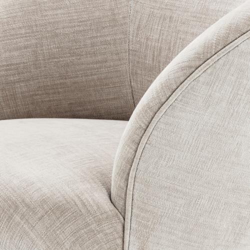 Aveline Dining Chair – Elegant Beige Upholstery Design by Luxury Group International