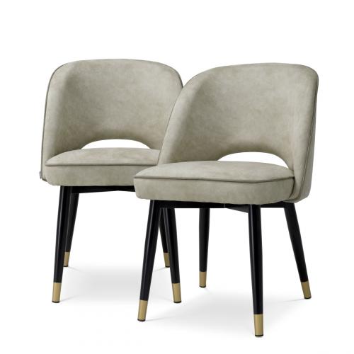 Veloura Dining Chair Collection (Set of 2) by Luxury Group International