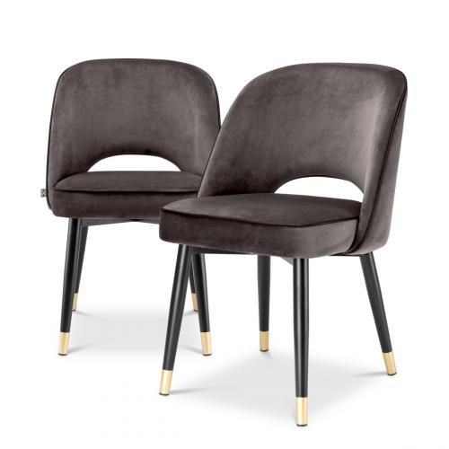 Veloura Dining Chair Collection (Set of 2) by Luxury Group International