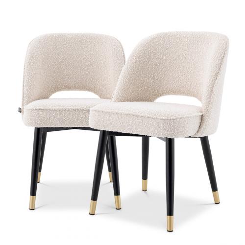 Veloura Dining Chair Collection (Set of 2) by Luxury Group International