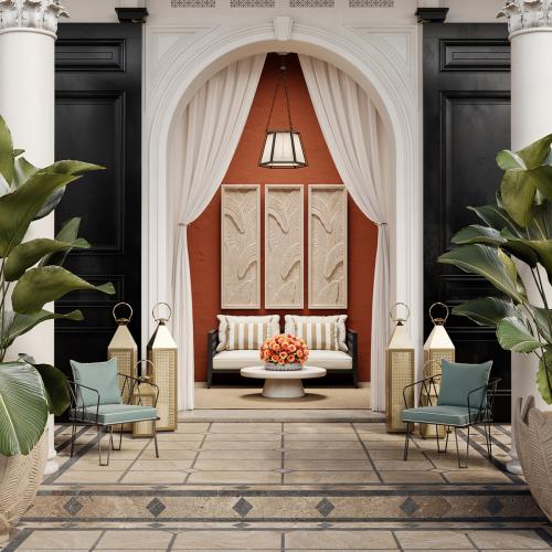 Sofá Exterior Aurelia – Colección de Lujo para Dos Personas por Luxury Group International
