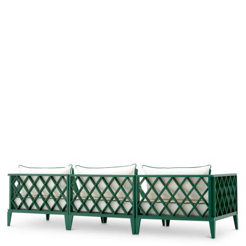 Aurelia Outdoor Sofa – Three-Seater Luxury Collection by Luxury Group International