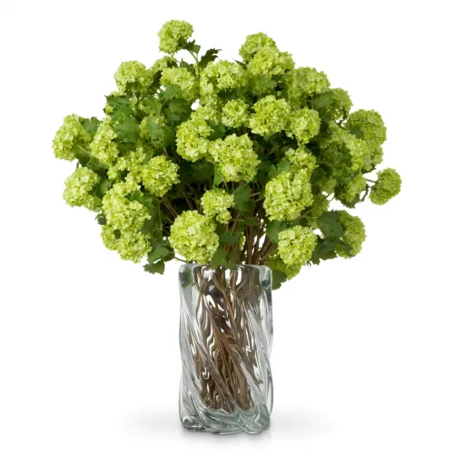 Royal Bouquet of Hydrangeas - Snowball Green | Real-Touch Blumenarrangement (36 Stück) von Luxury Group International
