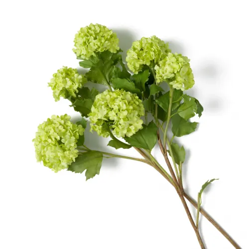 Royal Bouquet of Hydrangeas – Snowball Green | Real-Touch Floral Arrangement (36 pcs) by Luxury Group International