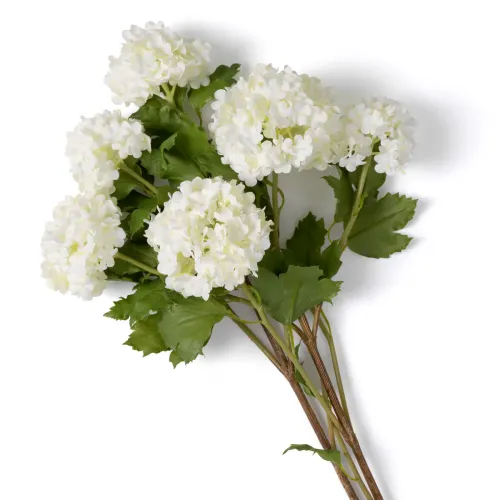 Royal Bouquet of Hydrangeas – Snowball Green | Real-Touch Floral Arrangement (36 pcs) by Luxury Group International