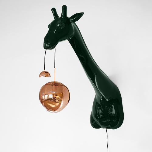 Decorative Giraffe Wall Lamp – Artistic Light Design by Luxury Group International