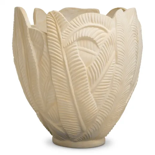 Premium Zanzibar Concrete Planter – Timeless Cream Finish