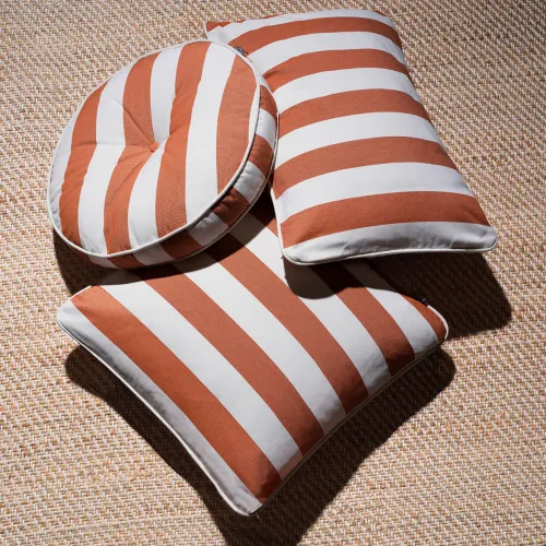 Luxury Florent Square Scatter Cushion – Outdoor Dining Chair Accent by Luxury Group International