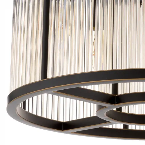 Royal Ceiling Lamp – Bronze Highlight Finish with Vintage Glass by Luxury Group International