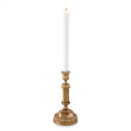 Exclusive Carnier Candle Holder – Vintage Brass Accent