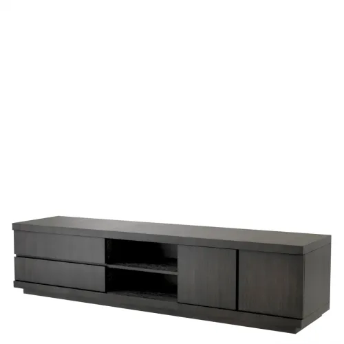 Modern TV Cabinet – Washed Oak Veneer in Contemporary Luxury Finish