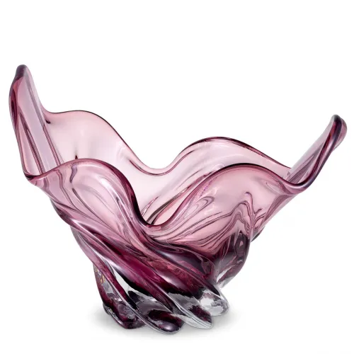 Luxus mundgeblasene Glasschale Ace Edition von Luxury Group International