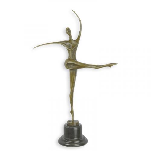 Luxury Bronze Dancing Woman Sculpture 56 cm by Luxury Group International