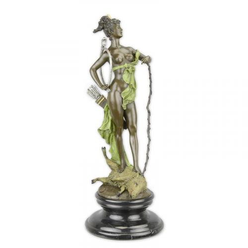 Luxury Bronze Diana Victorious Sculpture - 47 cm by Luxury Group International
