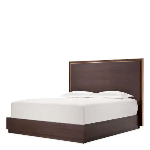 Luxury Brass Finish Bed Frame