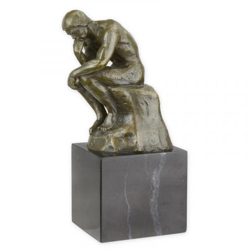 Luxury Bronze Thinker Sculpture – 20 CM by Luxury Group International