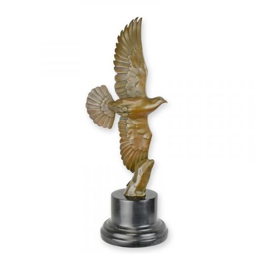 Luxury Bronze Pigeon in Flight Sculpture - 39.2 CM by Luxury Group International