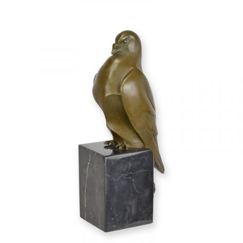 Luxury Bronze Pigeon Sculpture by Luxury Group International
