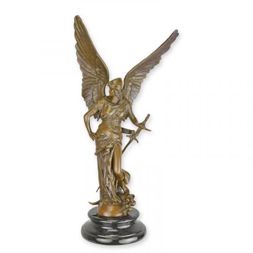 Luxury Bronze Sculpture – “Armed Peace” by Luxury Group International