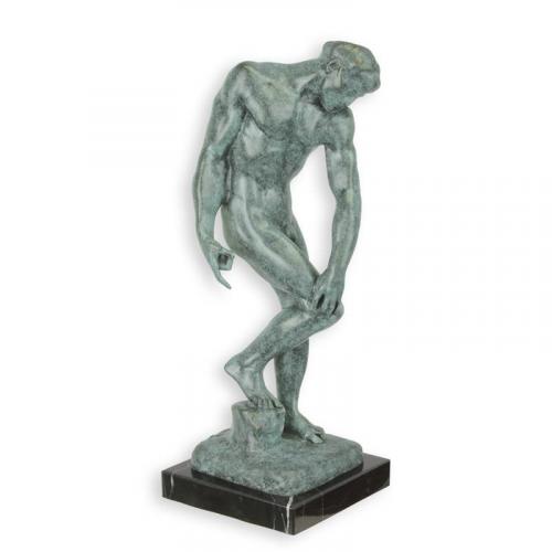 Luxury Bronze Sculpture - Adam by Luxury Group International