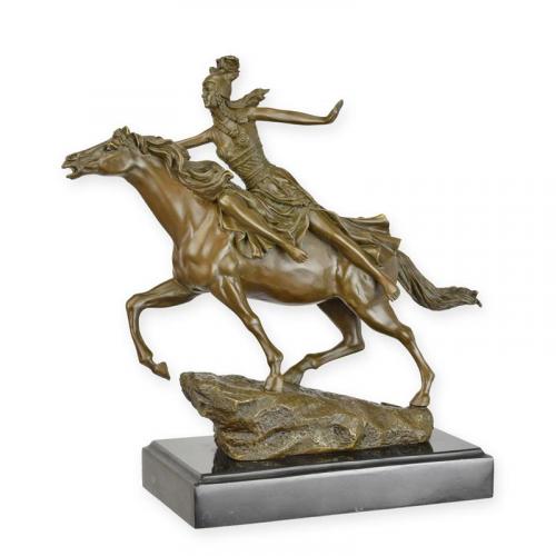 Luxury Bronze Valkyrie Sculpture by Luxury Group International