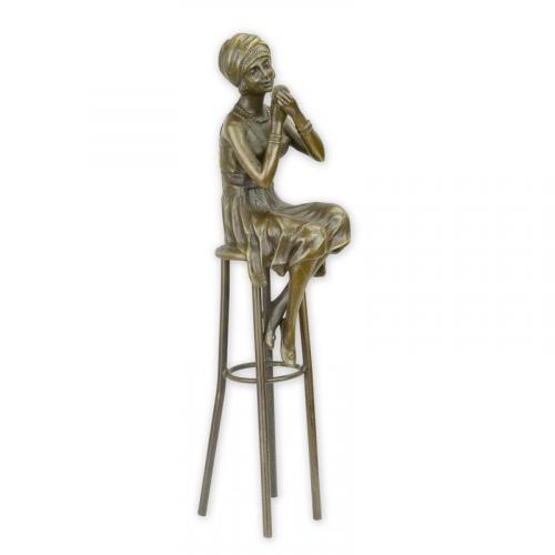 Luxus-Bronze-Skulptur 