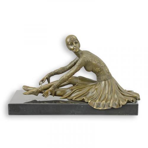 Luxuriöse Bronze-Skulptur 