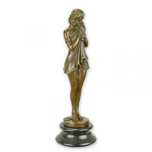 Luxury Bronze “The Sad Girl” Sculpture by Luxury Group International