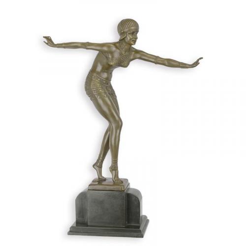 Luxury Bronze Phoenician Dancer Sculpture by Luxury Group International