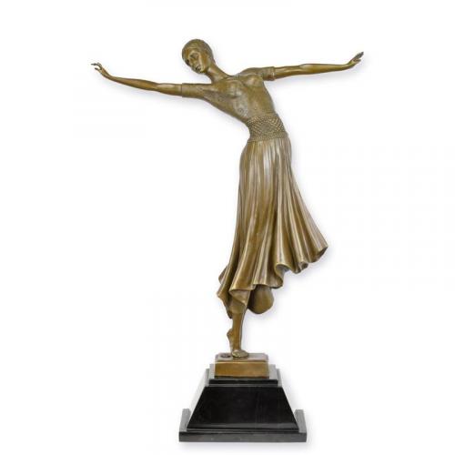 Luxury Bronze Spanish Dancer Sculpture by Luxury Group International