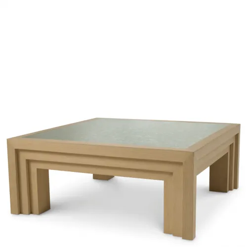 Luxury Oak & Veneer Coffee Table by Luxury Group International