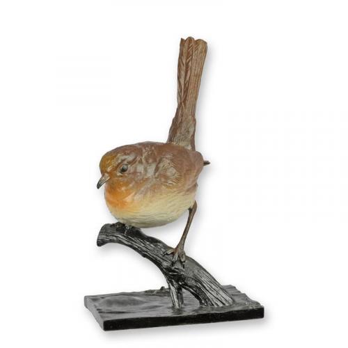 Luxury Bronze Robin Sculpture by Luxury Group International